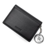 GANNI ガニー カードケース A6395-099 Card Holder カードホルダー キーリング付き ブラック