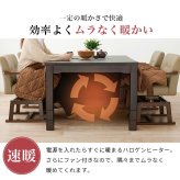 こたつテーブル 高さ6段階調節 ダイニングコタツ KOT-7311-80 こたつ 幅80×80cm 正方形 継脚付き ダイニングこたつ こたつテーブル こたつ本体のみ 天然木 木目調 速暖 薄型ヒーター 暖かい 炬燵 火燵 家具 電気こたつ ソファ
