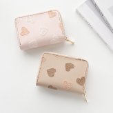 お札が折れない コンパクトウォレット 【 ニュアンスハート 】 全面
