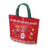 シンプルトートミニ　Xmasニット＋Sセット　60個(TP780)   景品 記念品 粗品 ノベルティ 名入れ 御挨拶 ご挨拶