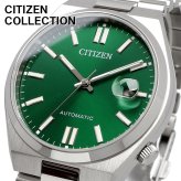 CITIZEN 腕時計 シチズン 時計 ウォッチ シチズン コレクション TSUYOSA Collection ツヨサ コレクション 自動巻き メカニカル グリーン メンズ NJ0150-81X [並行輸入品]