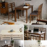 ダイニング家具 ダイニング5点セット テーブル＋チェア4脚 | ダイニングテーブル 食卓リビング木製テーブル 食卓テーブル リビングダイニングダイニングチェア 送料無料