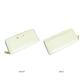 CASTELBAJAC カステルバジャック 長財布 ルル ラウンドファスナー ウォレット 普段使い 使いやすい メンズ レディース ギフト プレゼント ホワイト 073625
