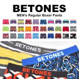 BETONES ビトーンズ ボクサーパンツ メンズ 下着 アンダーウェア 男性 パンツ フリーサイズ 伸縮性 シームレス タグなし 履き心地 良い 速乾 派手 無地 黒 柄 デザイン おしゃれ かっこいい インナー 伸びる 紳士 彼氏 旦那 夫 誕生日 プレゼント 父の日 バレンタイン ギフト
