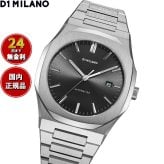 ディーワンミラノ D1 MILANO オートマティコ ブラック オートマチック 腕時計 メンズ レディース 自動巻き ATBJ10
