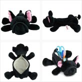  NICI ニキ フィギュアポーチ フレンチブルドッグ 犬 ペンケース 筆箱 ブルドッグ 定形外 送料無料 イヌ  ポーチ ぬいぐるみ アニマル 動物 小物入れ ステーショナリー 洗濯可