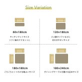 夏ラグ 夏用カーペット ラグ マット い草 ギャベ 自然素材 抗菌防臭 不織布 約60×180cm
