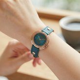 フルラ 腕時計 レディース アイコンシェイプ 29.5mm グリーン ブルーグリーン ローズゴールド レザー FURLA ICON SHAPE クオーツ プレゼント ギフト 女性 妻 誕生日 記念日 成人 卒業 入学