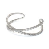 スワロフスキー swarovski ブレスレット Hyperbola バングル 5677626 ハイパーボラ アクセサリー レディース シルバー 海外正規品
