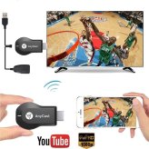 Anycast M9 Plus ドングルレシーバー HDMI WiFi  フル HD ミラーリング　iOS Android4.2以上 Windows7以上 MAC10.8+ OSシステム通用 モード交換不要　Windows／mac／Android／ iOS ／日本語説明書 実験・研究目的・海外での使用