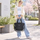 Lee リー トートバッグ トート 手持ち 大容量 かばん 鞄 カバン バッグ バック 普段使い 使いやすい レディース メンズ ギフト プレゼント ブラック 320-3780