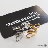 ステンレス ニュアンスリング ごつめ 不規則 メタルリング ワイドリング ゴールド シルバー 指輪 太め 大きめ 存在感 お洒落 ハグ 幾何学 個性的 プチプラ レディース 女性 金属アレルギー対応