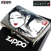 ZIPPO ライター ツバキアンナ Tsubaki ANNA The 5th Z. peep ジッポ シルバー おしゃれ 女性 カード付き かっこいい アート レディース メンズ ギフト プレゼント