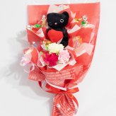 キャンディー フラワー ミニミニ ブーケ ギフト 卒業 卒園 オレンジ むらさき ピンク 赤 水色 青 黄緑 黄色 花 造花 誕生日 プレゼント ギフト 女性 母 祖母 女友達 退職祝い 結婚記念日 母の日 お祝い 発表会 子供 遊戯会 贈り物 送料無料