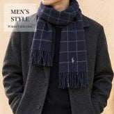 2026 最新 ポロ ラルフローレン マフラー ストール メンズ レディース POLO RALPH LAUREN リバーシブル ロゴ チェック 無地 イタリア製 PC0743 選べるモデル
