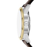フォッシル FOSSIL 腕時計 メンズ PEARSON マルチファンクション アナログ ブラウンレザーウォッチ FS6195【2026 新作】