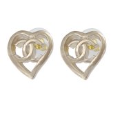 【ギフトおすすめ】CHANEL ピアス アクセサリー ハート ココマーク ゴールド レディース メンズ ジュエリー AB7882 ギフト プレゼント【送料無料】