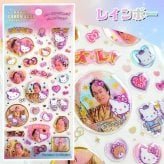 マツケンサンバ キティ シール [ マツケンサンバ×ハローキティ クリアキャンディシール ] 正規品 マツケンコラボ 松平健 キティ サンリオ ぷっくり キラキラ 透明 ステッカー 立体 可愛い デコ 手帳 シール帳 ノート スマホケース DIY 女の子 子供 人気 プレゼント ギフト