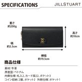 ジル スチュアート 財布 長財布 レディース 牛革 Honey かぶせ リボン 大容量 ギフト JILL STUART