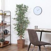 ガーデン エクステリア 観葉植物 フィカス ６９０ Ａ フェイクグリーン 植物 緑 グリーン 癒し 植木 インテリア ガーデニング おしゃれ カフェ リビング プランター ギフト プレゼント 贈り物 オフィス 会社 枯れない 簡単 手入れ 人気 樹木