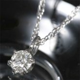 ネックレス レディース プラチナ Pt900 ダイヤモンド 0.1ct ペンダント シンプル 一粒 ダイヤ 華奢 アクセサリー ジュエリー 誕生石 プレゼント ギフト