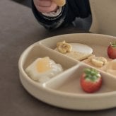 blanco plate set プレートセット ベビー食器 ピタッとくっつく吸盤付きプレート カトラリーセット  ブランコ