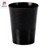 伝 TSUTAE トールカップ 黒 山中漆器 カップ 天然木製 漆器 国産 漆塗【北海道・沖縄県・離島 配送不可】