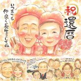記念日の記念に、特別な一枚になる似顔絵をお届けします。 還暦祝い プレゼント 似顔絵 贈り物 名入れ ギフト 手描き 記念日 敬老の日 長寿 お祝い ご両親 家族 祖父母 修正無料 下書き確認 名入れ そっくり サプライズ 親孝行 宝物 古希 還暦祝い 宝物 60歳 ハロウィン バレンタインデー 喜寿祝い 節目 メモリアル 色紙 長寿祝い 感謝 結婚祝い イラスト 大量注文 同窓会 キレイ