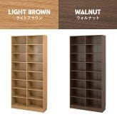 収納家具 ラック ブックシェルフ VKB-7271 本棚 幅90cm コミック約800冊 書斎 大容量収納 可動棚 高さ調節可能 文庫本 DVD 書類 雑誌 絵本 図鑑 漫画 整理 収納力 スッキリ収納 木目調 リビング収納 転倒防止プレート