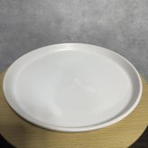 植木鉢 おしゃれ 大型 陶器 13号 受け皿付き セット KONTON コントン WYモダン マット釉 白 ホワイト L 直径40cm 底穴あり 室内 観葉植物 丸型 ラウンド 広口 モダン ナチュラル インテリア リビング オフィス 店舗 ホテル 半磁器 セラミック 焼き物 フロアポット WY-15MW13P