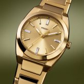 フォッシル FOSSIL 腕時計 レディース EVERETT アナログ ゴールドトーン ステンレススチールウォッチ ES5492【2026 新作】