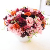 プリザーブドフラワー hanamai  誕生日 花 プレゼント お礼 お祝い 本物 グリーン ナチュラル ギフト メッセージ ガラスドーム 送料無料 お礼 プリザーブド プレゼント おしゃれ リビング インテリア 枯れない花 土日発送 母の日 敬老の日 お中元 お歳暮