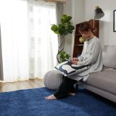 クッション インテリアクッション 手織り おしゃれ インド ウール 北欧 天然素材 高級 お洒落 45×45 40×60 インド製 クッション グラム