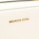 マイケルコース 斜め掛け ショルダーバッグ レディース ブランド MICHAEL KORS JET SET  レザー 32F7GGNM8L ホワイト