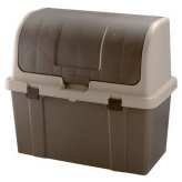 ゴミ箱 屋外 分別 ストッカー 220L 大容量 リッチェル ダストボックス ベランダ 収納庫 ゴミステーション 45L袋 4個収納 フタ付き 頑丈 プラスチック 分別ゴミ箱 おしゃれ 外置き 庭 物置