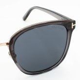 トムフォード TOM FORD サングラス UVカット FT0968-K/S 20A 56 メアジアンフィット アイウェア ウェリントン メンズ レディース グレー(クリア)