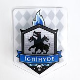 ディズニー ツイステッドワンダーランド ダイカットクリップ イグニハイド寮 ツイステ クリップ 文具 ダイカット  クリア グッズ  (MCOR)