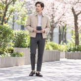 LANVINenBlue ランバンオンブルー 財布 折り財布 ウォレット レノア 二つ折り財布  メンズ 普段使い 牛革 レザー