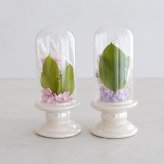 ☆プリザーブドフラワー お供え花 ガラスドーム仏花 ローズメモリー☆ プリザーブドフラワー お供え花 仏花 ガラスドーム仏花 プリザーブドフラワー 仏花 お供え プリザーブドフラワー ローズ バラ ピンク ラベンダー パープル 枯れない仏花 水替え不要 お手入れ簡単 ギフト プレゼント