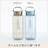 名入れ ボトル 水筒 ウォーターボトル 名入れギフト 名入れプレゼント 誕生日 卒団記念 名入れ 常温ボトル トライタン製 500ml mlte EDGE BOTTLE UV 送料無料