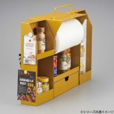 スパイスラック キッチンペーパーホルダー 収納 ボックス カーキ アウトドア キャンプ 調味料入れ カトラリースタンド スチール製 キッチン収納 調味料ラック インテリア 整理整頓 おしゃれ セトクラフト