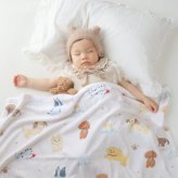 【お名前入りブランケット】わんちゃん柄 犬 いぬ ペット トイプードル ダルメシアン フレンチブルドッグ 名入れ ギフト 出産祝い ニューボーン 誕生日 出産準備 撮影アイテム ベビーブランケット