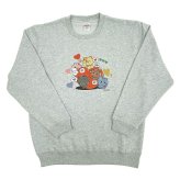 にゃんデレ クルーネックスウェット トップス アパレル 送料込み