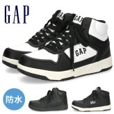 GAP ギャップ スニーカー メンズ レディース 防水 雨の日 晴雨兼用 靴 ハイカット 通勤 通学 GPU22643