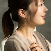 フープピアス用 天然石 誕生石 チャーム 3mm ルビー エメラルド ブルーサファイア 付け替え イメチェン おしゃれ かわいい