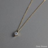 18金 ダイヤモンド 0.15ct 菱形 ネックレス ゴールド ペンダント シンプル スクエア ダイヤ プチ 一粒 普段使い 自分ご褒美 お守り ジュエリー 18k K18 記念日 誕生日 yg