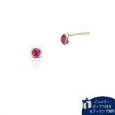 【無料ラッピング】  カナルヨンドシー Canal 4℃ ピアス【7月誕生石】K10 イエローゴールド ピアス ルビー レディース  ブランド 正規品 新品 ギフト プレゼント 人気 おすすめ 誕生日 記念日 クリスマス 送料無料