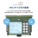 車載冷凍冷蔵庫 40L TOHO RLC-CF40 コンプレッサー式 -20℃～10℃ 温度調節 冷蔵 冷凍 AC DC 両電源対応 サブ冷蔵庫 ポータブル冷蔵庫 2Lペットボトル8本 車載 キャンプ アウトドア 車中泊 レジャー 家庭用 メーカー直送