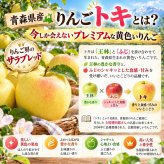 青森県産　りんご　ご家庭用　トキ　3ｋｇ　7〜15玉　送料無料！