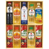 【送料無料・包装無料・のし無料】丸康 キッコーマン&調味料バラエティセット KSM-60A(A3) /ギフト お歳暮 入学祝い 卒業祝い 就職祝い 結婚祝い 誕生日 出産祝い 引越祝い 香典返し 新盆 初盆 御礼 内祝い 快気祝い ご挨拶 志 法事
